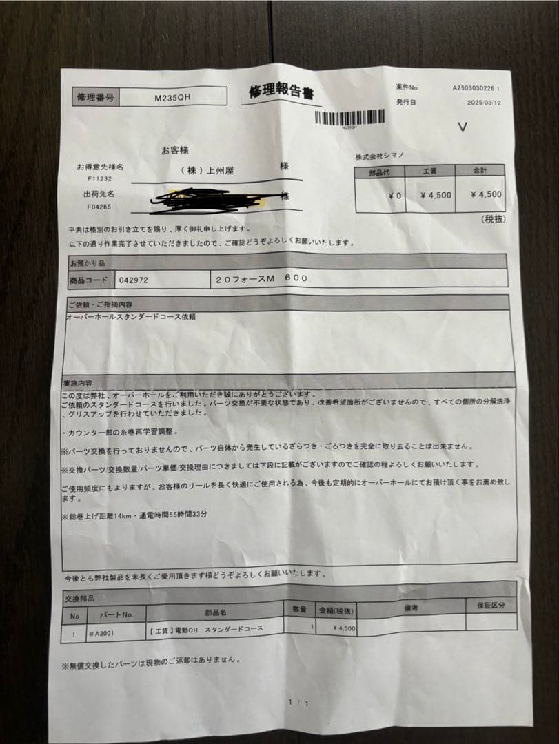 シマノ　フォースマスター600 電動リールセット