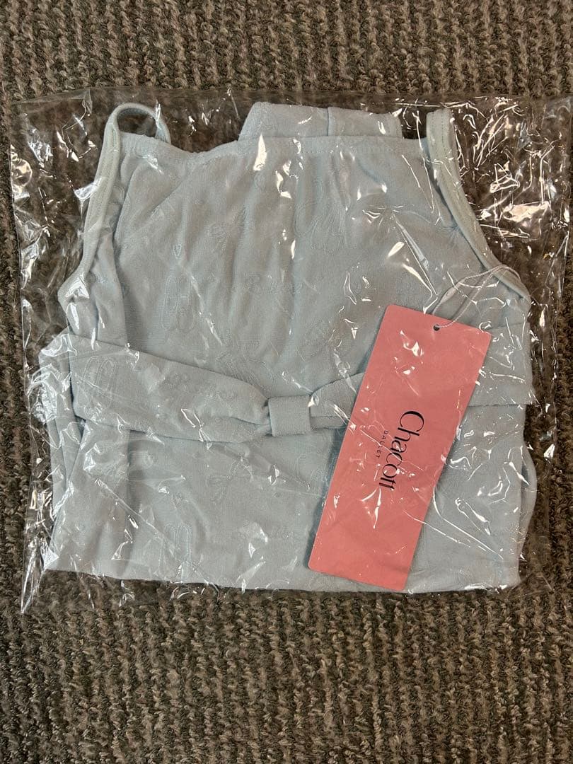 水色リボン付きレオタードチャコット120