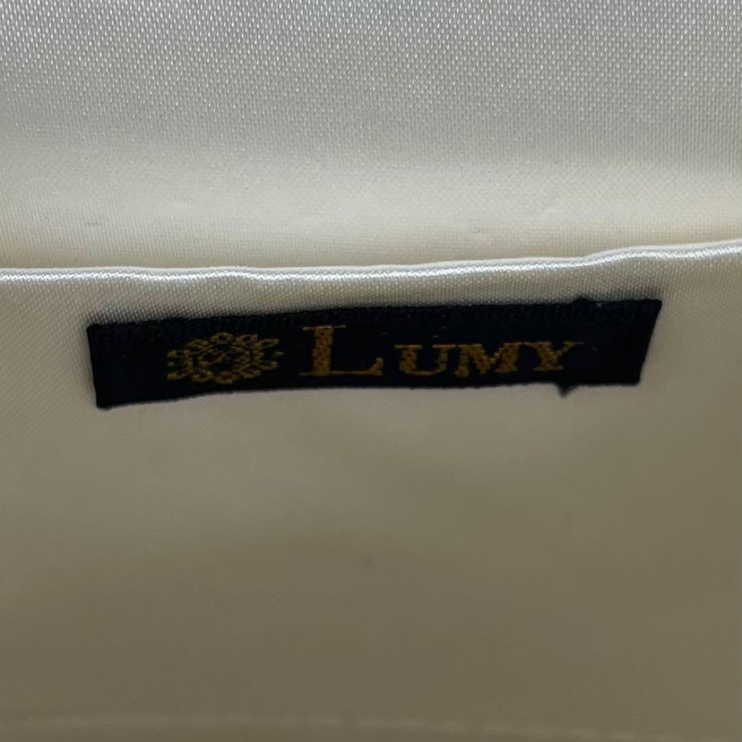【極美品】高級 Lumy ルミーはしもと ビーズ刺繍 ショルダーバッグ ビジュー