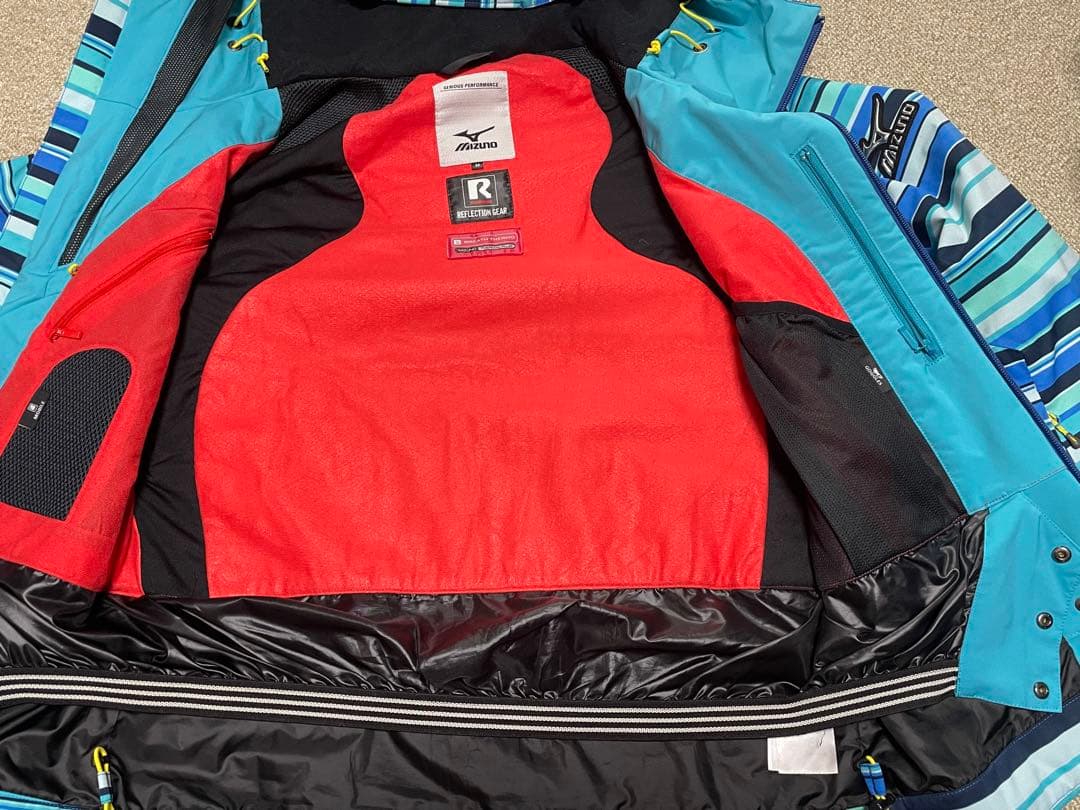 美品 ペア MIZUNO ブレスサーモ スキーウェア M/WM