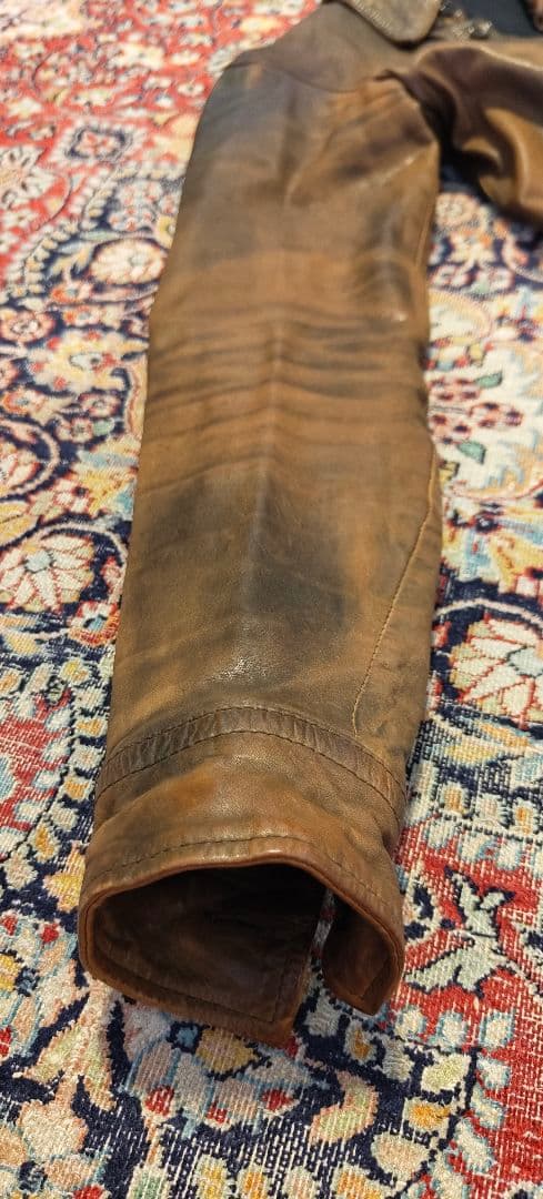 d*7様 SHELLAC レザー シャツ サイズ44