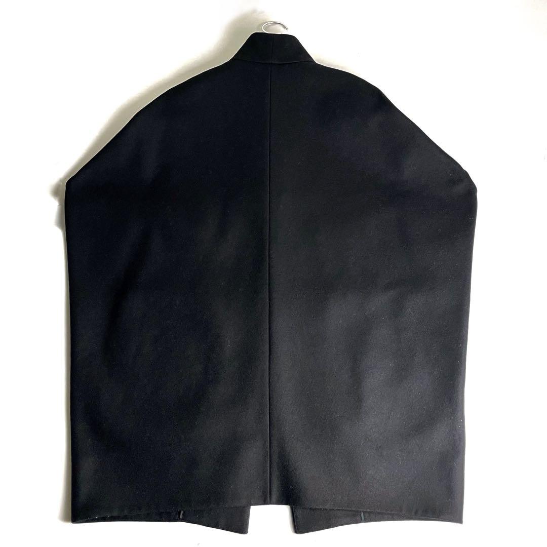 COS ウール ケープコート 黒系 割引不可