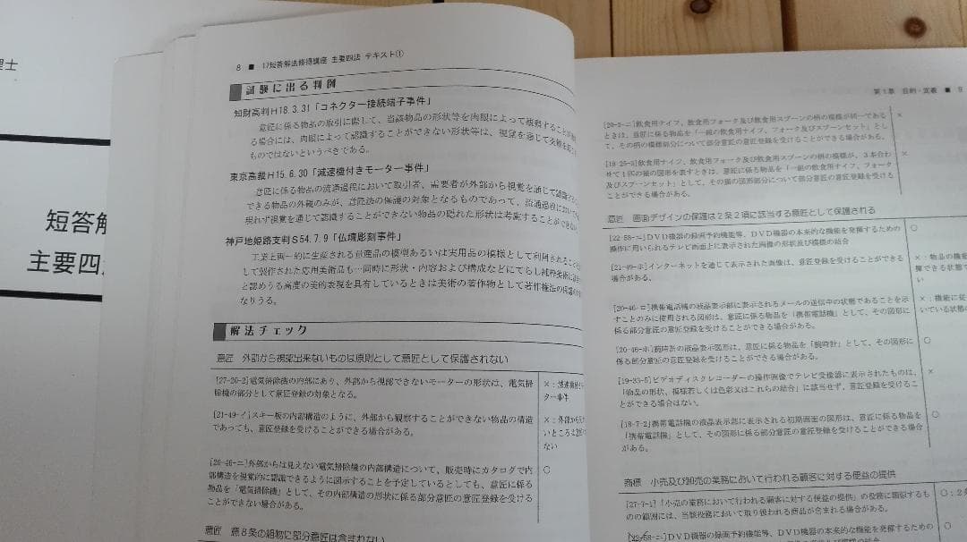 弁理士　2017短答解法修得講座　特実意商