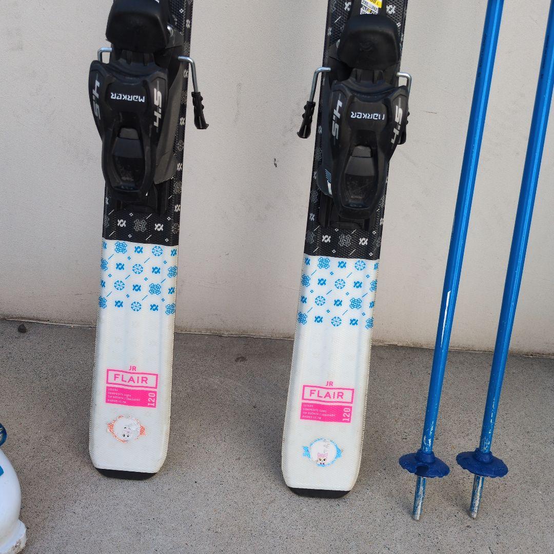 Völkl スキー4点セット 120cm　22cm