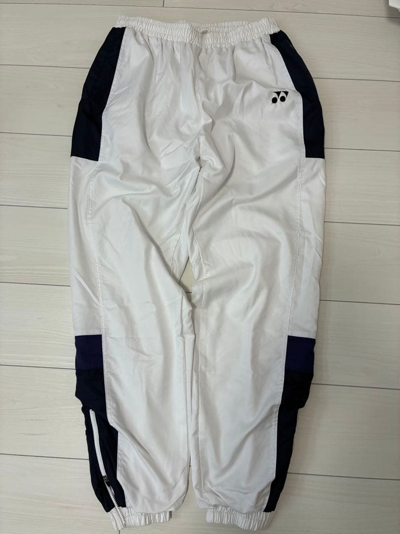 【美品】YONEX ウォームアップウェアメンズLサイズ上下セット