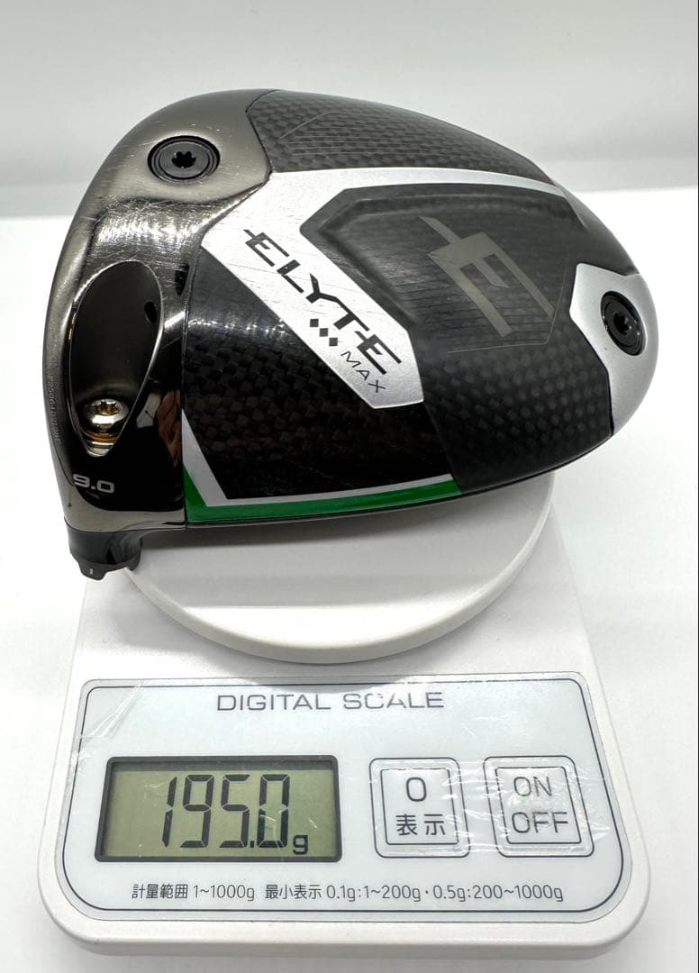 中古美品／レフティ｜キャロウェイ｜エリートトリプルダイヤMAXドライバー9度