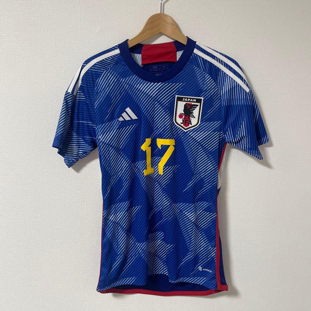 adidas アディダス　代表モデル サッカーシャツ　田中碧 TANAKA 17