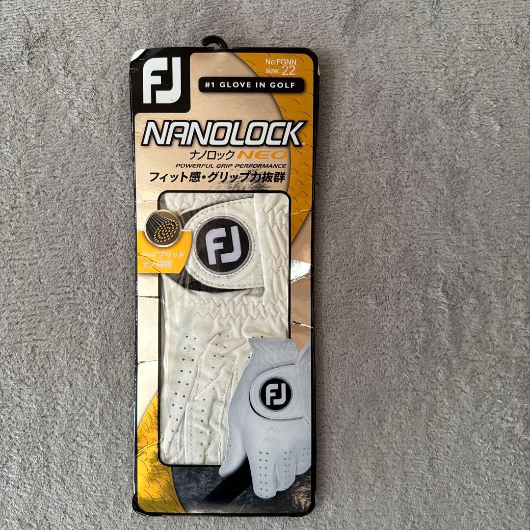 FJ StaSof ゴルフグローブ ホワイト 22他6点