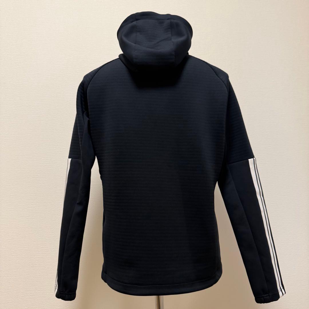 PGG　パーリーゲイツ　ジップパーカー　ネイビー　袖ライン　ゴルフウェア　M