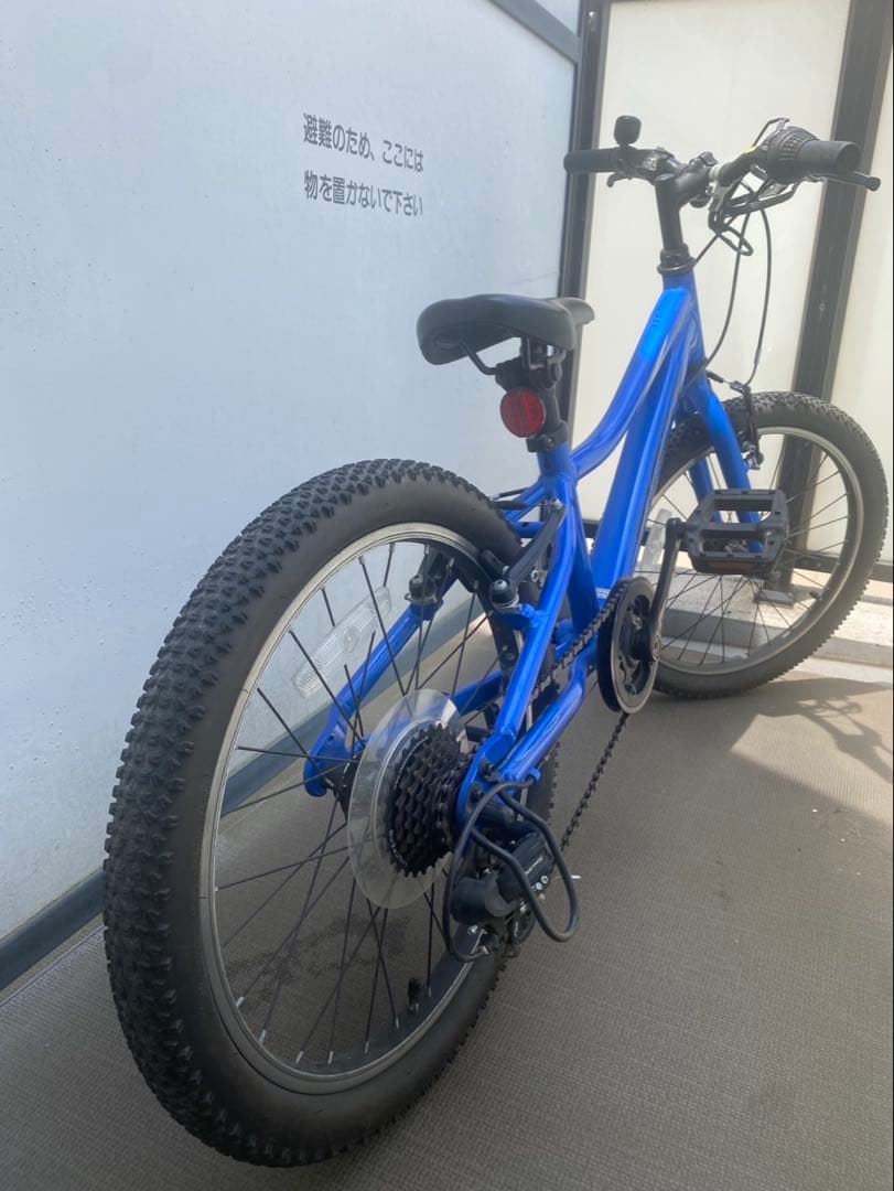 ブルー キッズバイク 20インチ