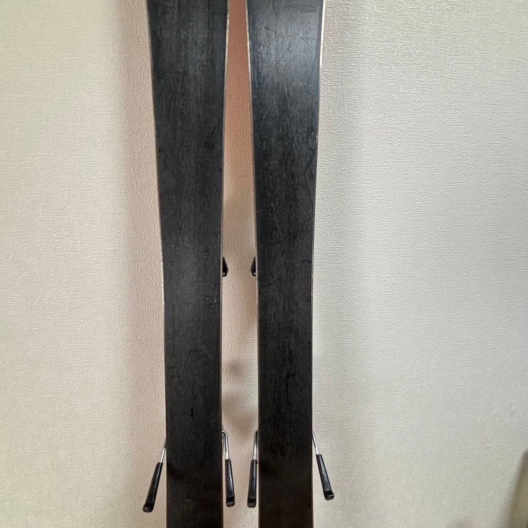 ジュニアスキー4点セット　ストック付　19-19.5cm