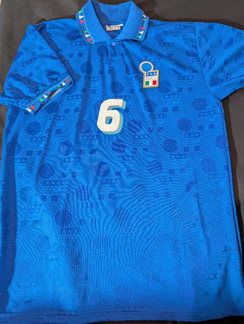 【当時物！】イタリア代表 /バレージ/H/94年Wモデル