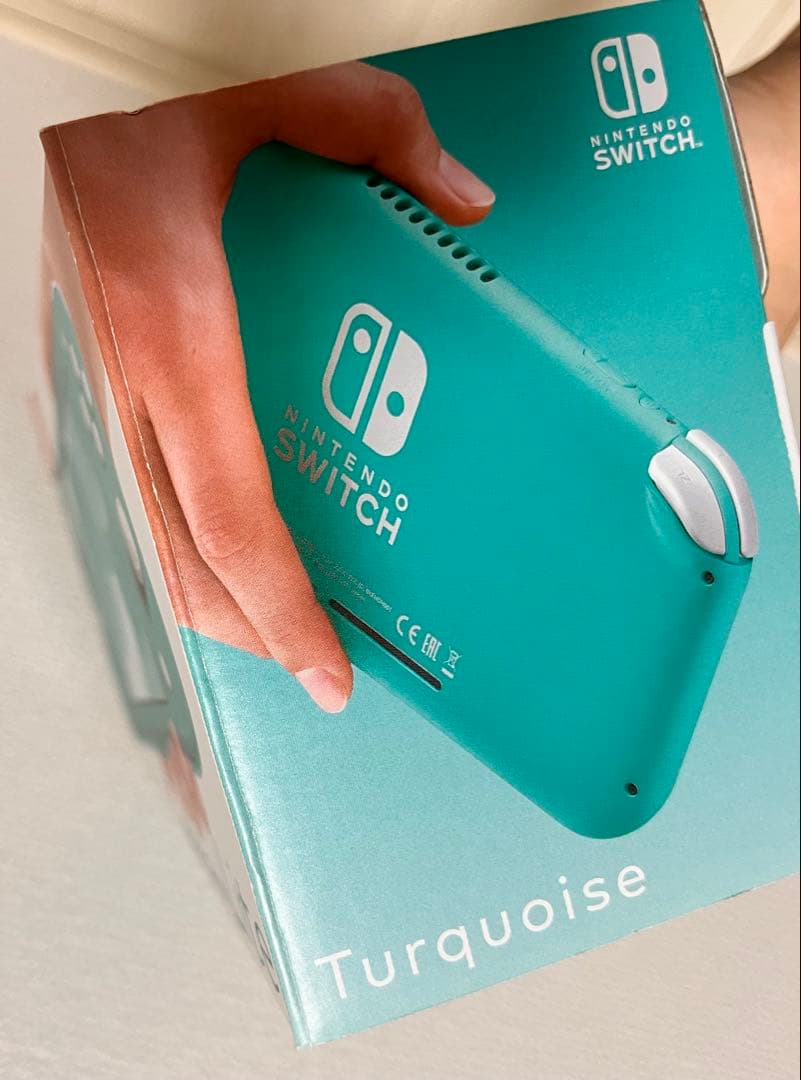 【ららちゃぼ様】Nintendo Switch Lite ターコイズ 本体 箱付
