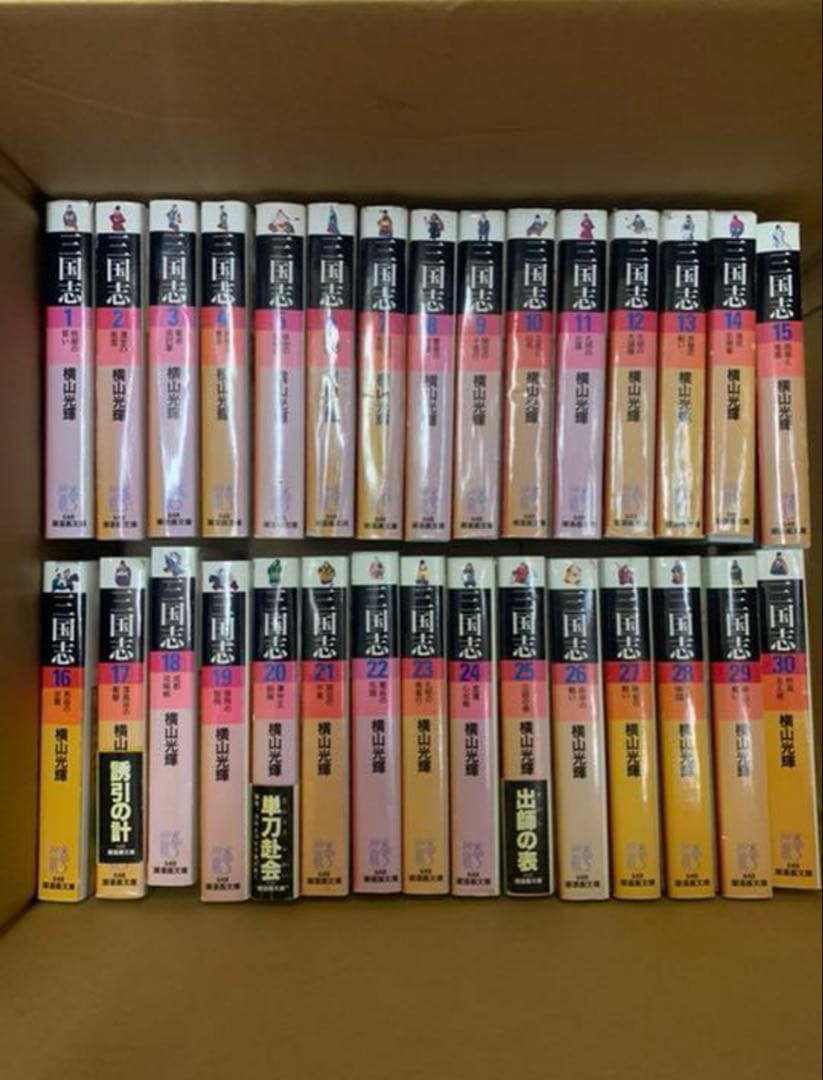 三国志 1～30巻 横山光輝