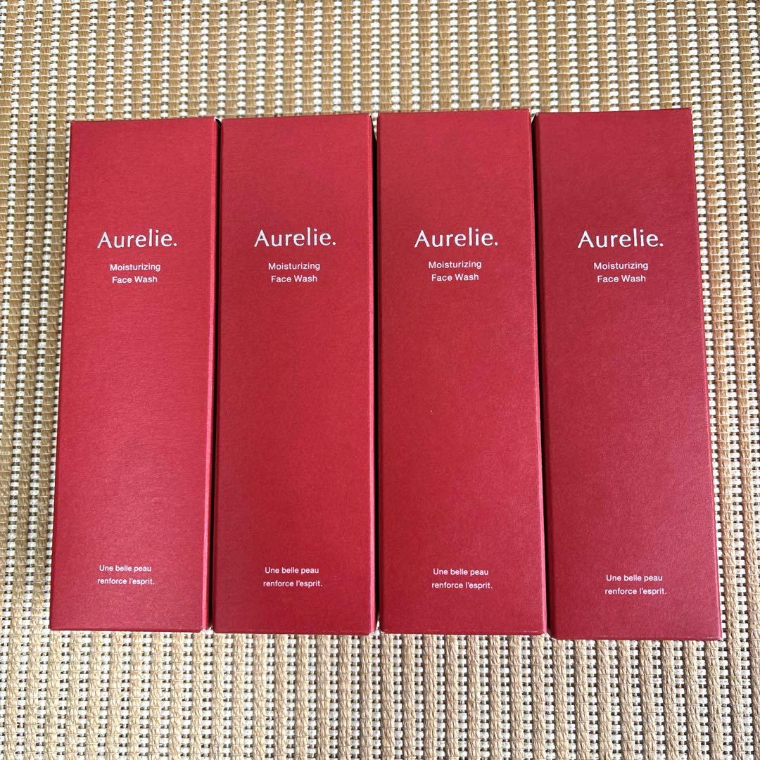 オレリーAurelie Moisturizing Face Wash 4本セット