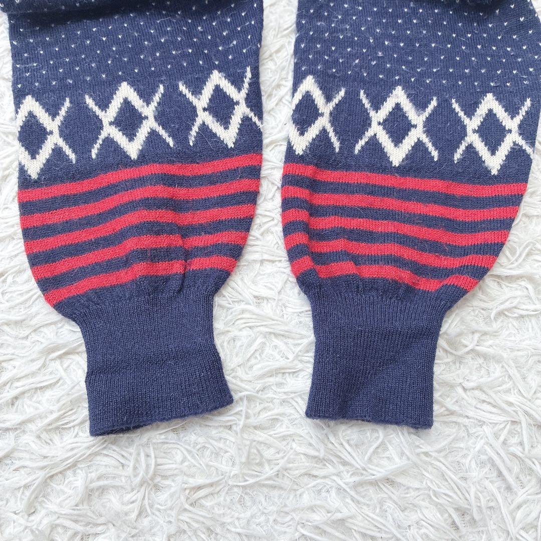 パーリーゲイツ ゴルフ アルパカ ウール ロゴニット セーター ノルディック柄