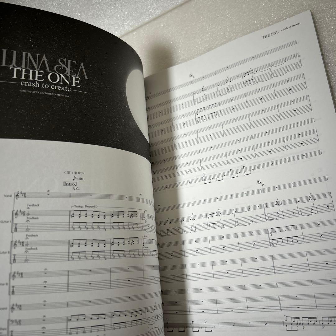 バンドスコア　LUNA SEA THE ONE―crash to create―