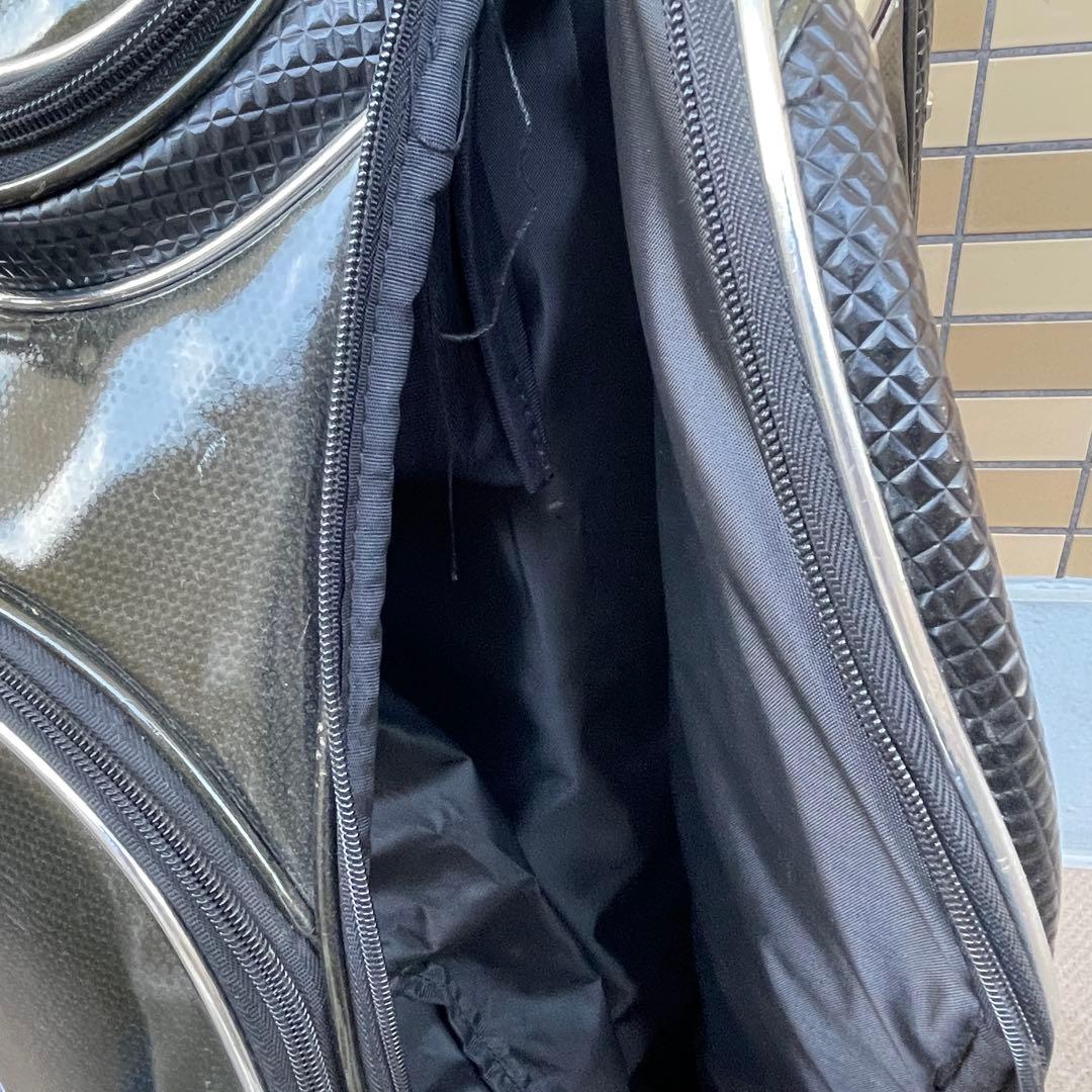 【中古】マンシングウェア ゴルフバッグ キャディーバッグ 中古 ダメージあり