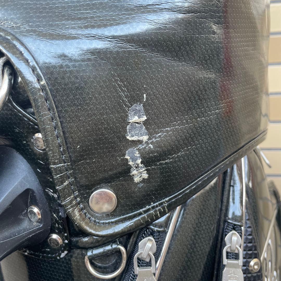 【中古】マンシングウェア ゴルフバッグ キャディーバッグ 中古 ダメージあり