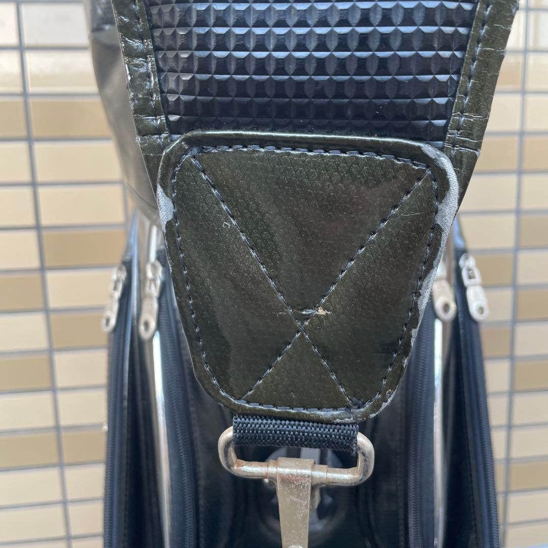 【中古】マンシングウェア ゴルフバッグ キャディーバッグ 中古 ダメージあり