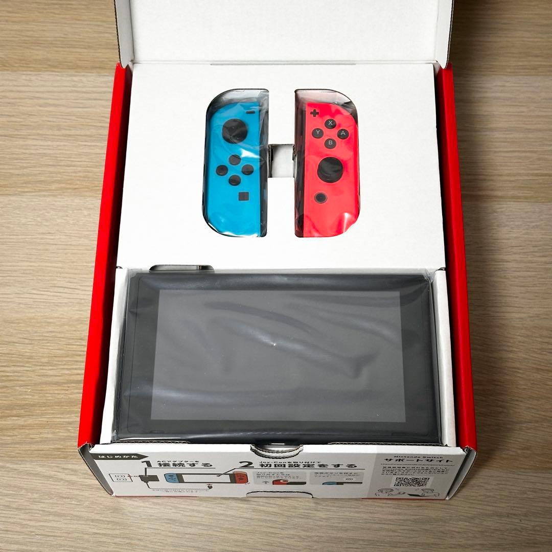 新品✨Nintendo Switch 本体 ネオン バッテリー強化版 2022年