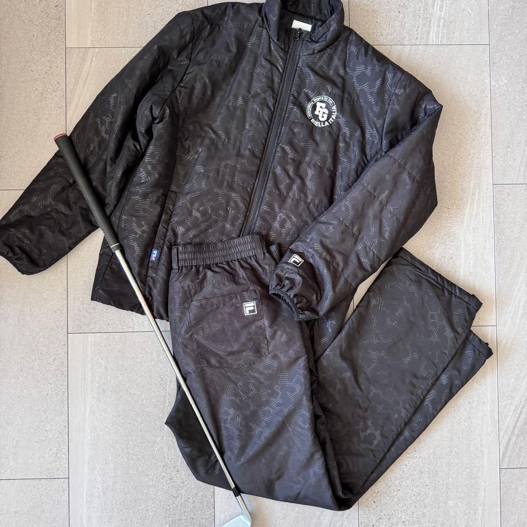 FILA◆防寒ジャンパー&パンツ上下セットアップ◆サイズLL