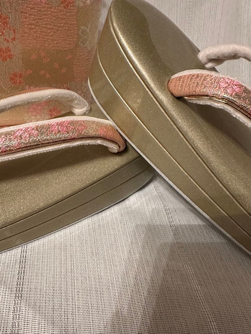 振袖用草履バックセット　春爛漫