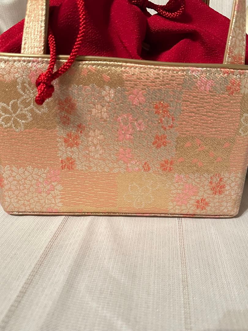 振袖用草履バックセット　春爛漫