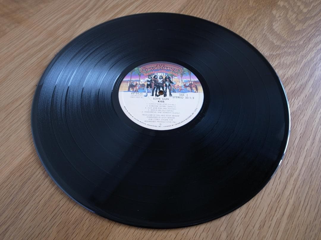 キッス / /ラブ・ガン 国内盤 LP