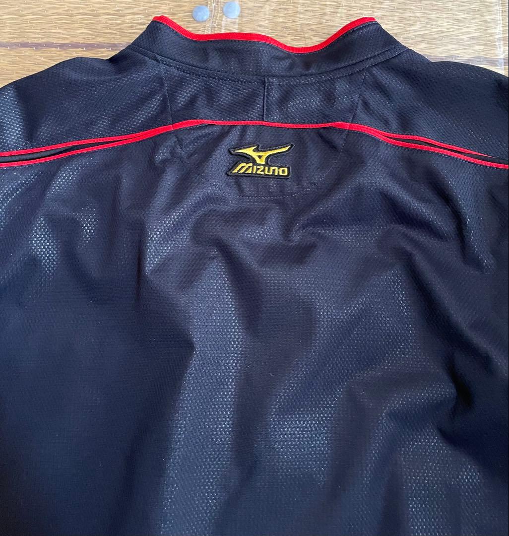 じ*じ様 ミズノプロ ハーフジップウィンド長袖シャツ