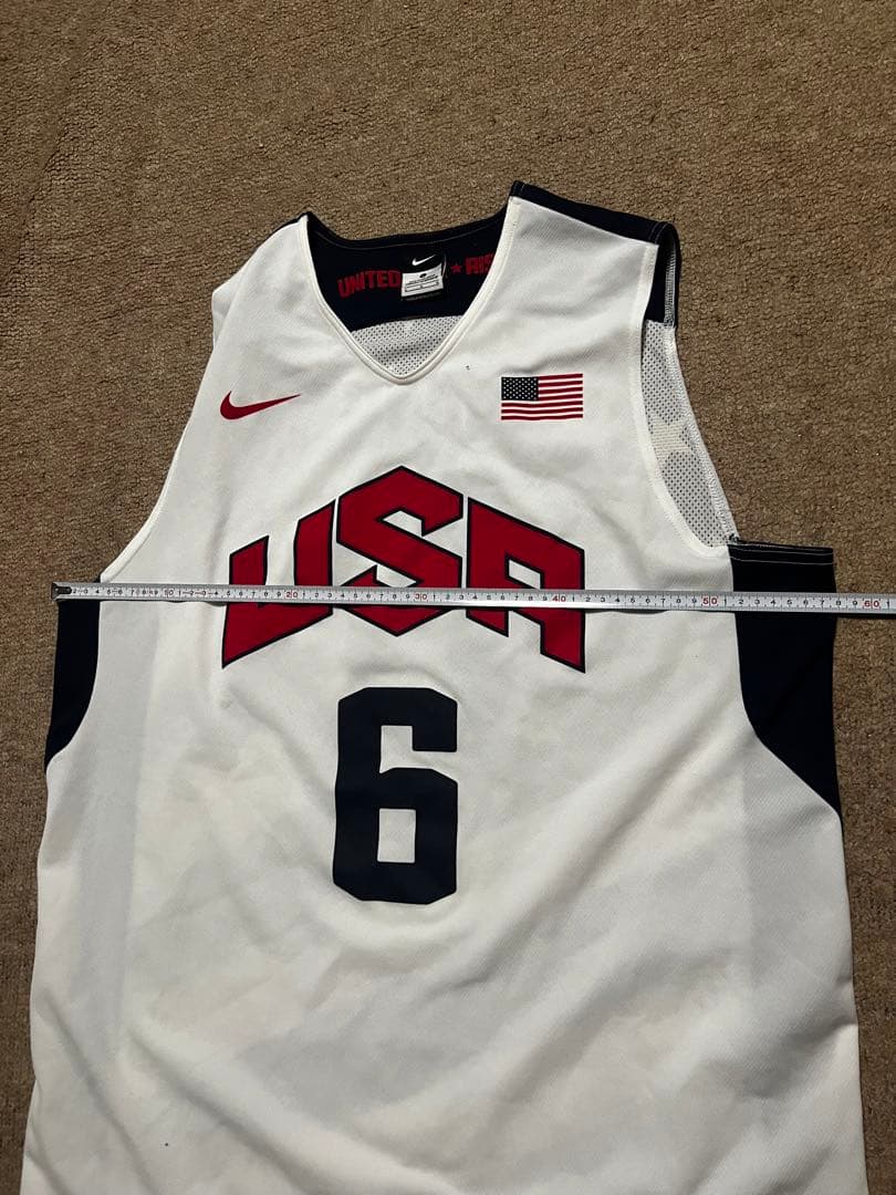 Nike USA バスケットボール ユニフォーム レブロン・ジェームズ Lサイズ