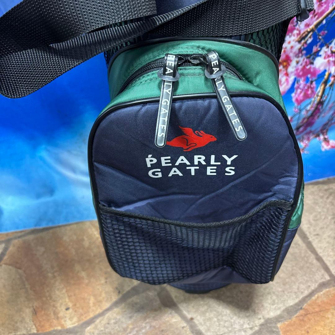 寶BX-1230 パーリーゲイツ カート型 キャディバッグ 軽量 グリーン