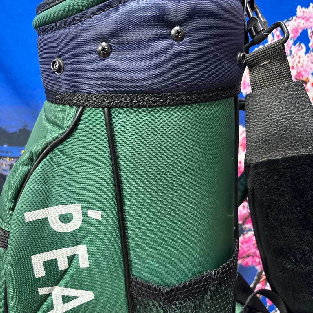 寶BX-1230 パーリーゲイツ カート型 キャディバッグ 軽量 グリーン