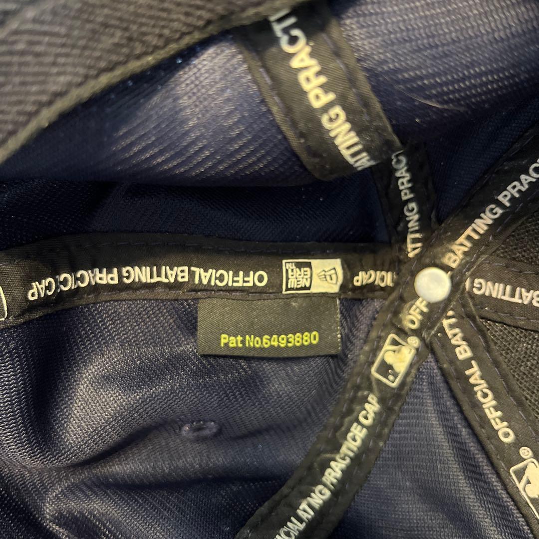 インディアンズ キャップ ネイビー公式バッティング練習用