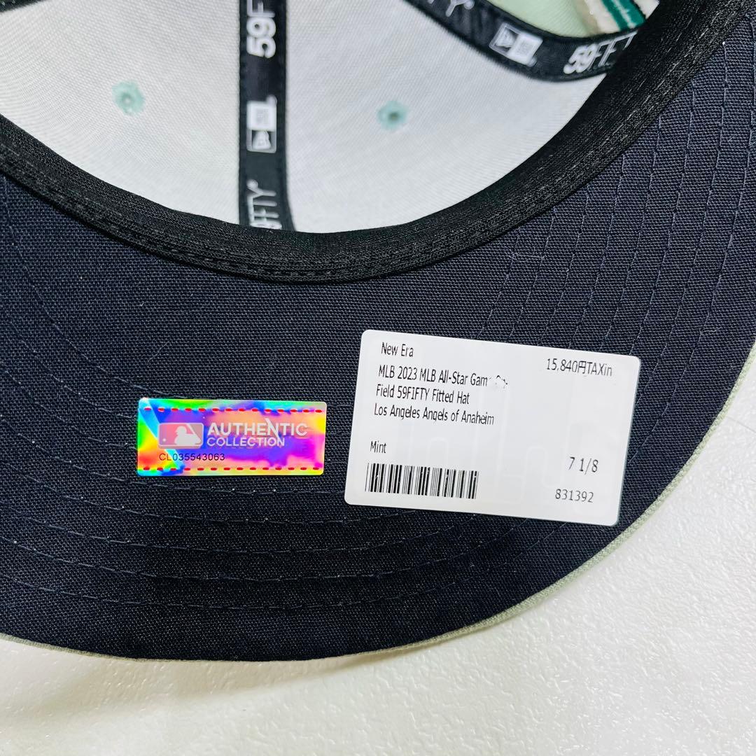 NEW ERA キャップ59FIFTY2023年オールスター戦試合着用エンゼルス