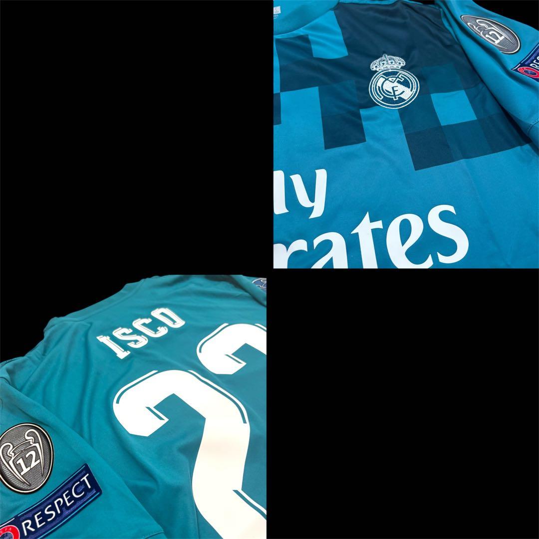 【新品】レアル・マドリード 17-18 イスコ ユニフォーム パッチ付き