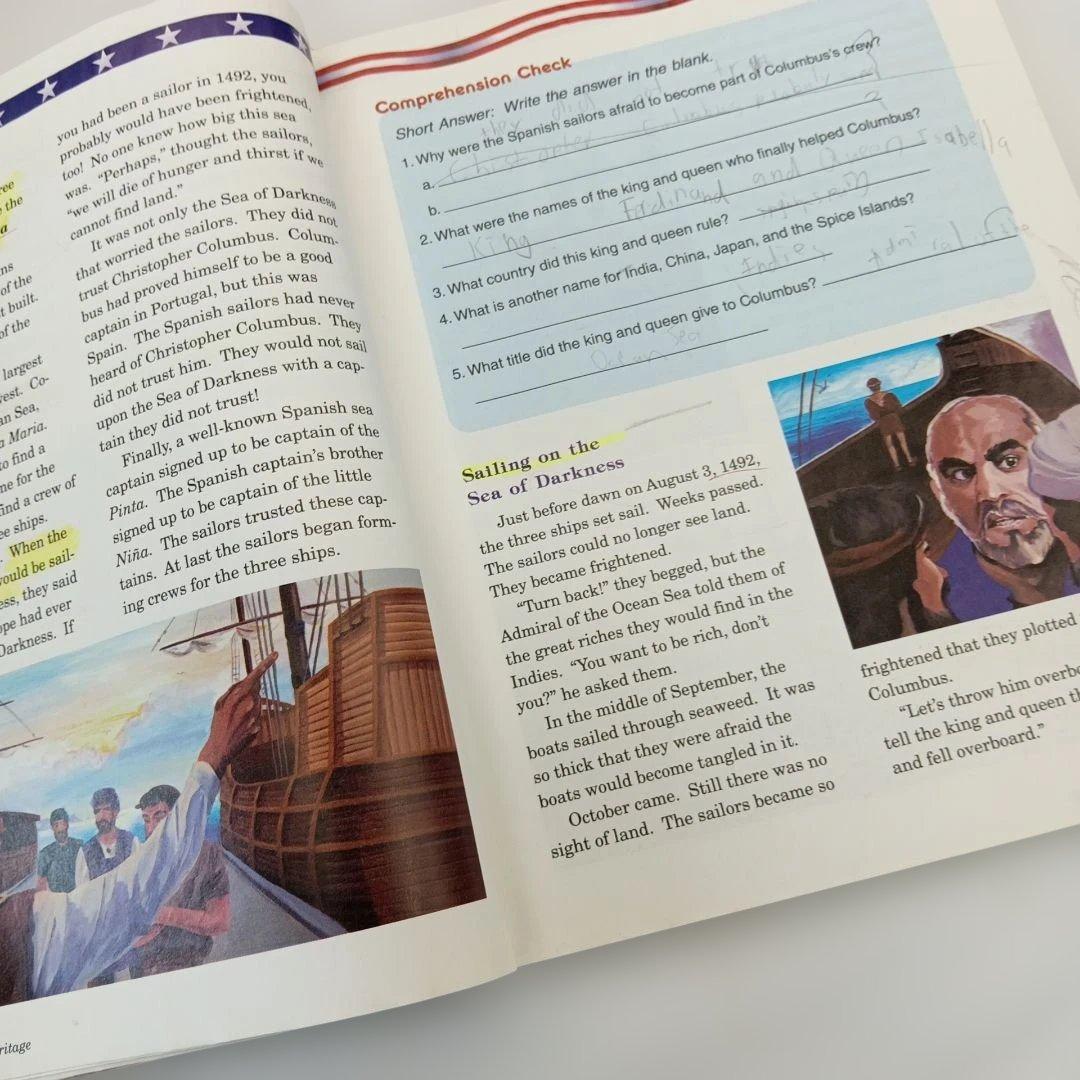 人文 Our American Heritage God Bless America