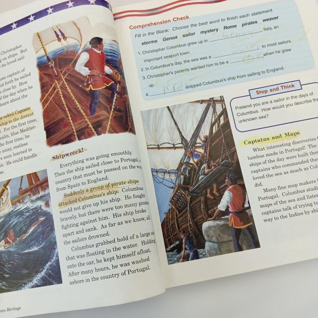 人文 Our American Heritage God Bless America