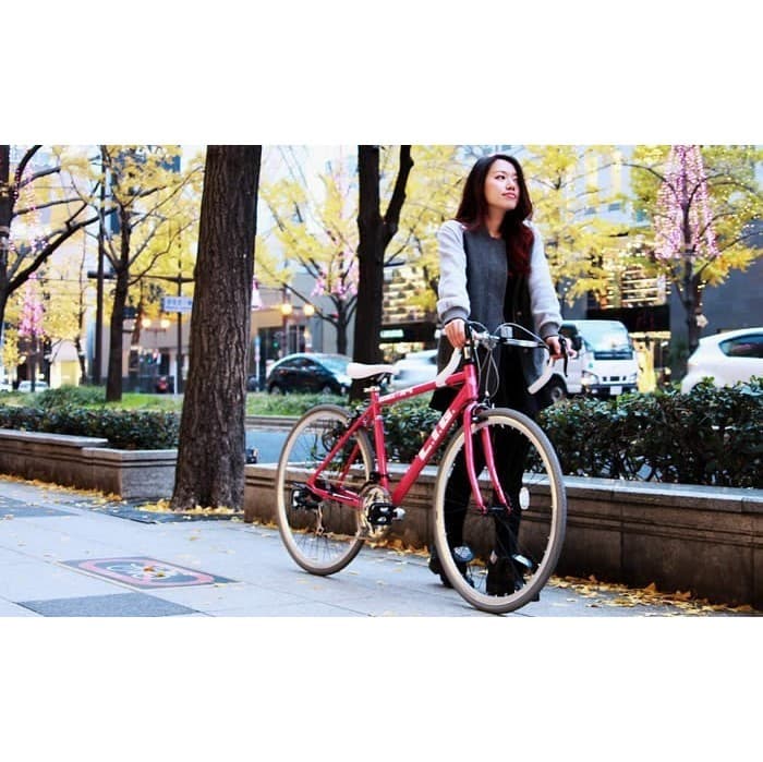 LIG UNIWAY★ピンク【送料無料】ロードバイク★700C★シマノ製★21段