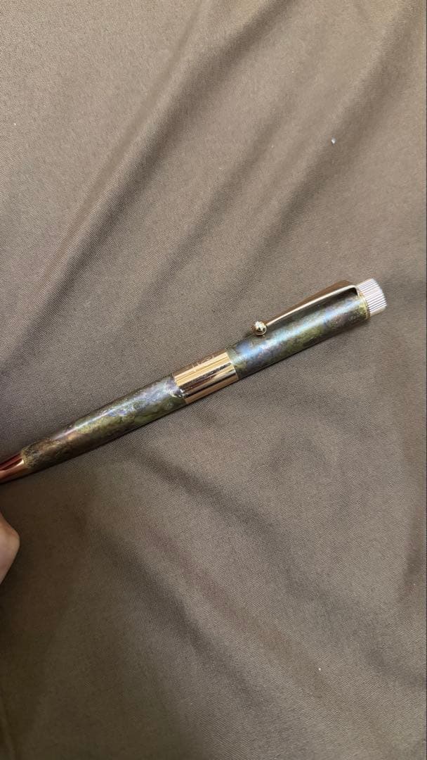 伊東屋 ROMEO No.3 斑紋孔雀色 ロメオ 限定 ボールペン