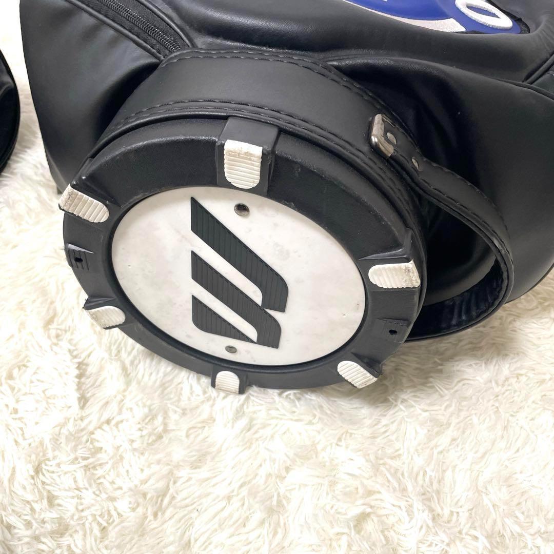 ミズノ プロモデル✨キャディバッグ 【ツアースピリッツモデル】カート型 レザー