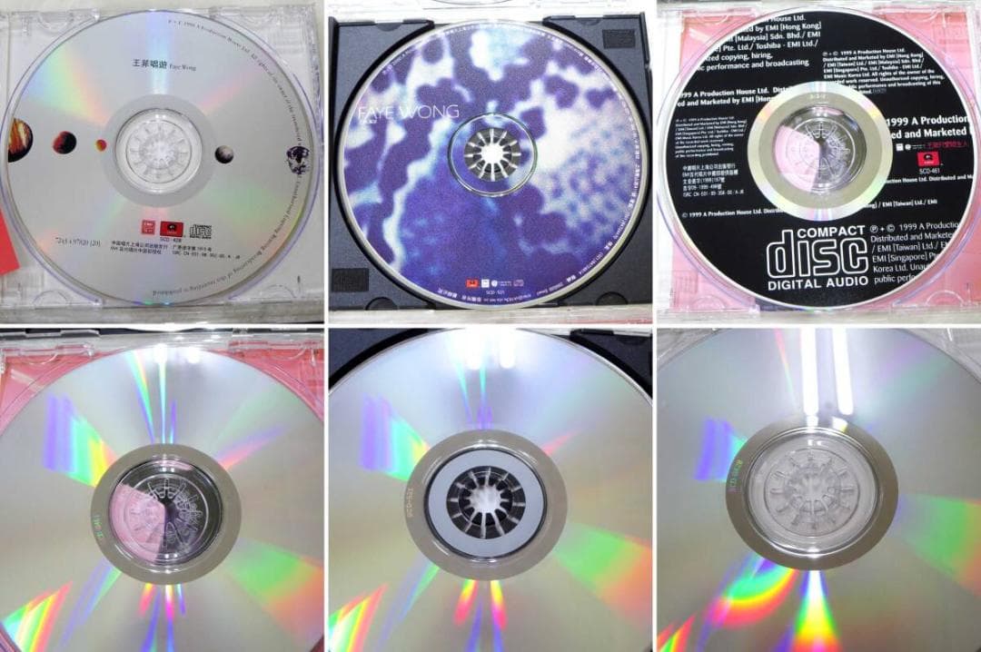 ◆王菲 フェイ・ウォン Faye Wong 中国版CD3点セット◆z32355