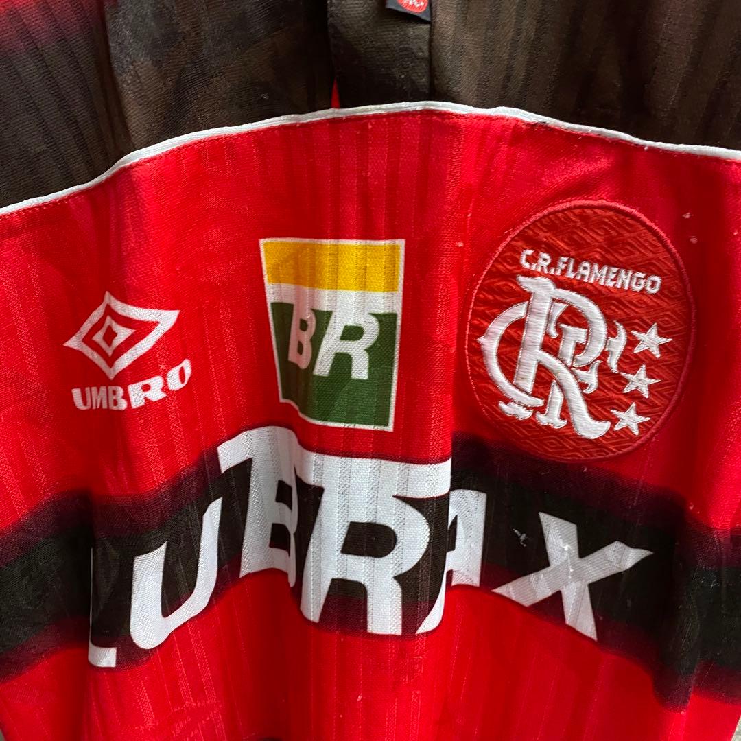 ブラジル製 90s umbro アンブロ CRフラメンゴ 半袖 ユニフォーム