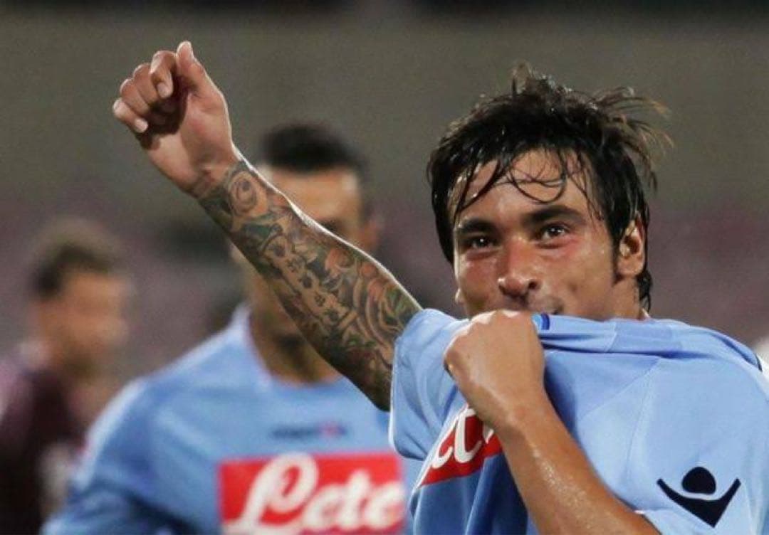 2009/2010 SSCナポリ ホームユニフォーム　ラベッシ　US:Mサイズ