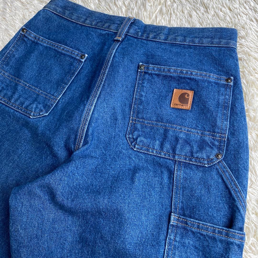 カーハート デニム ダブルニー ペインターパンツ B73 DST W30 L30