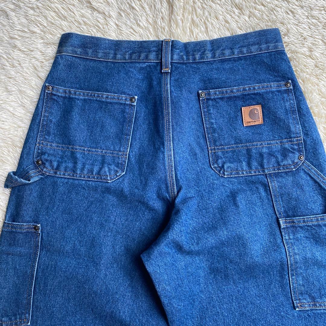 カーハート デニム ダブルニー ペインターパンツ B73 DST W30 L30