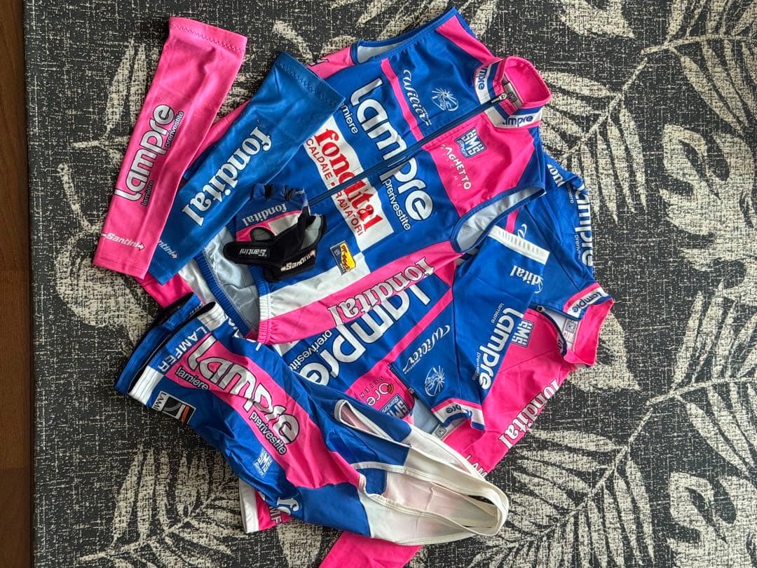 【レア】希少選手チーム供給品 Lampre fondital 6点セット