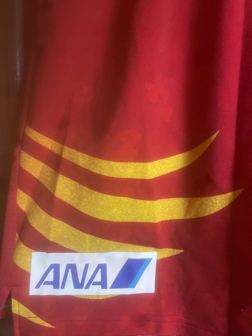 yonex 日本代表ハーフパンツ　赤