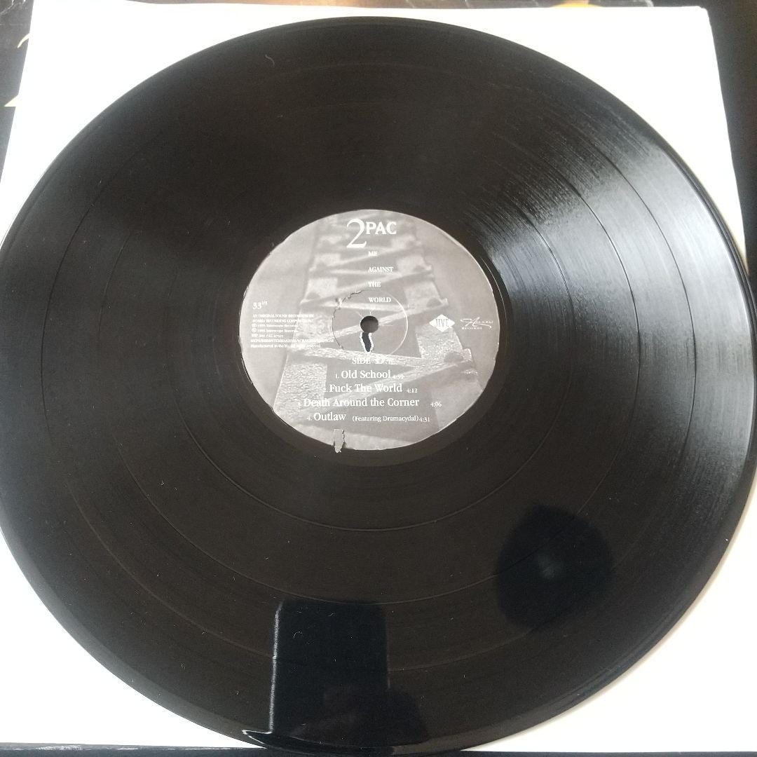 2PAC ME AGAINST THE WORLD 限定版 VINYL