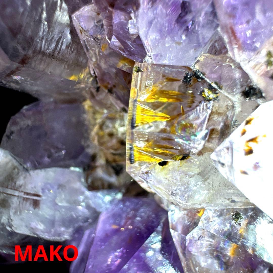 M1942☆アメジストクラスター5.2Kg☆ブラジル産☆天然石☆N60209-B